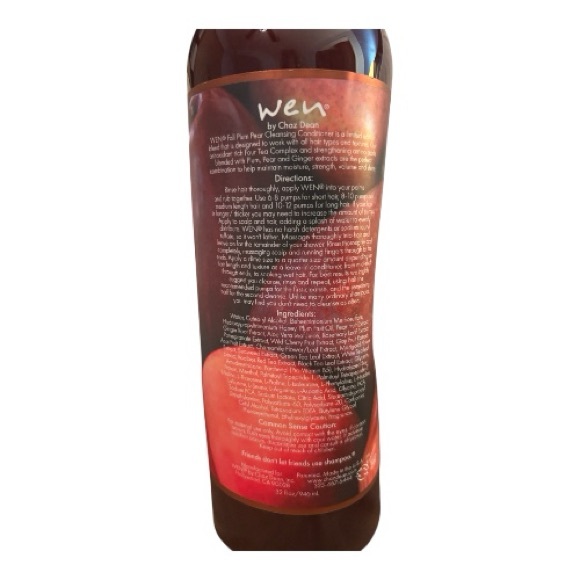 WEN by Chaz Dean Fall Plum Pear Cleansing Conditioner 32 oz - Picture 4 of 6